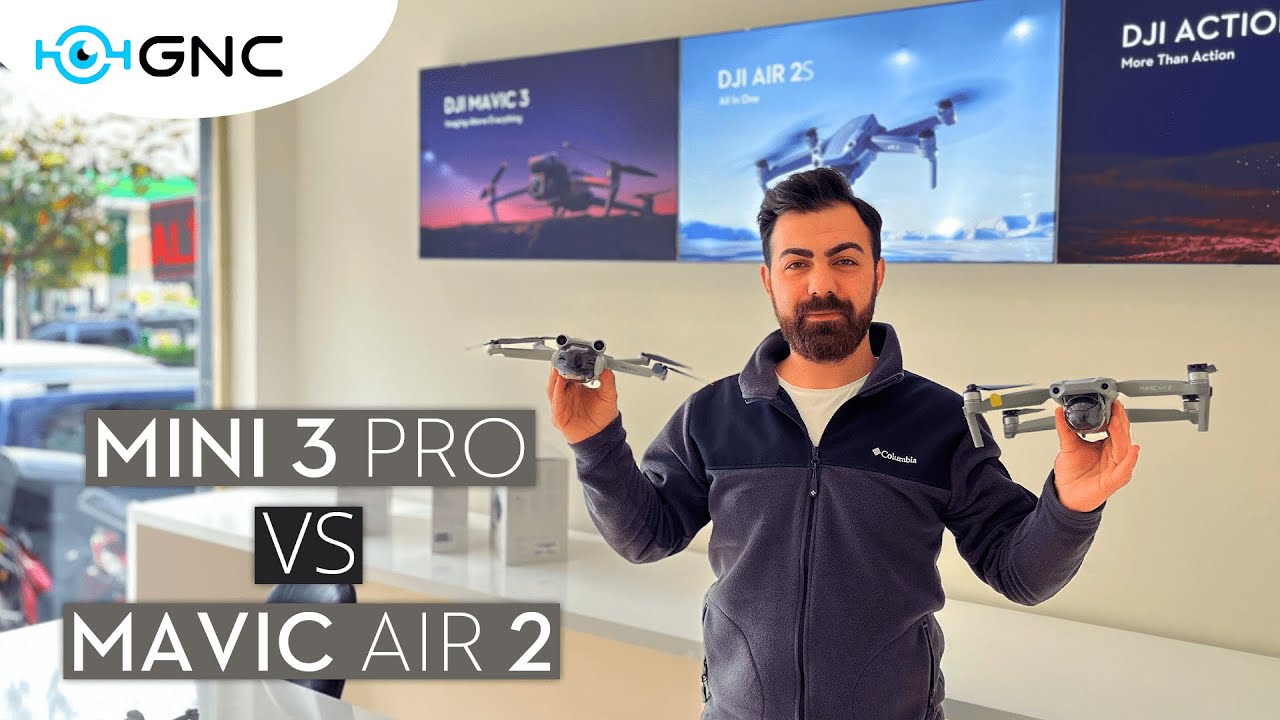 DJI Mini 3 Pro Vs DJI Mavic Air 2 - Hangisi daha güçlü?! - YouTube