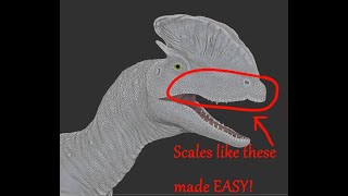 Exploiting Zbrush VDM quirk to get great scale details