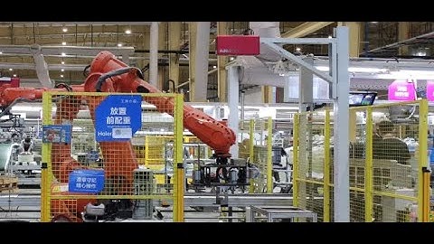 3D vision-guided Loading of Counterweight in Haier’s Lighthouse Factory