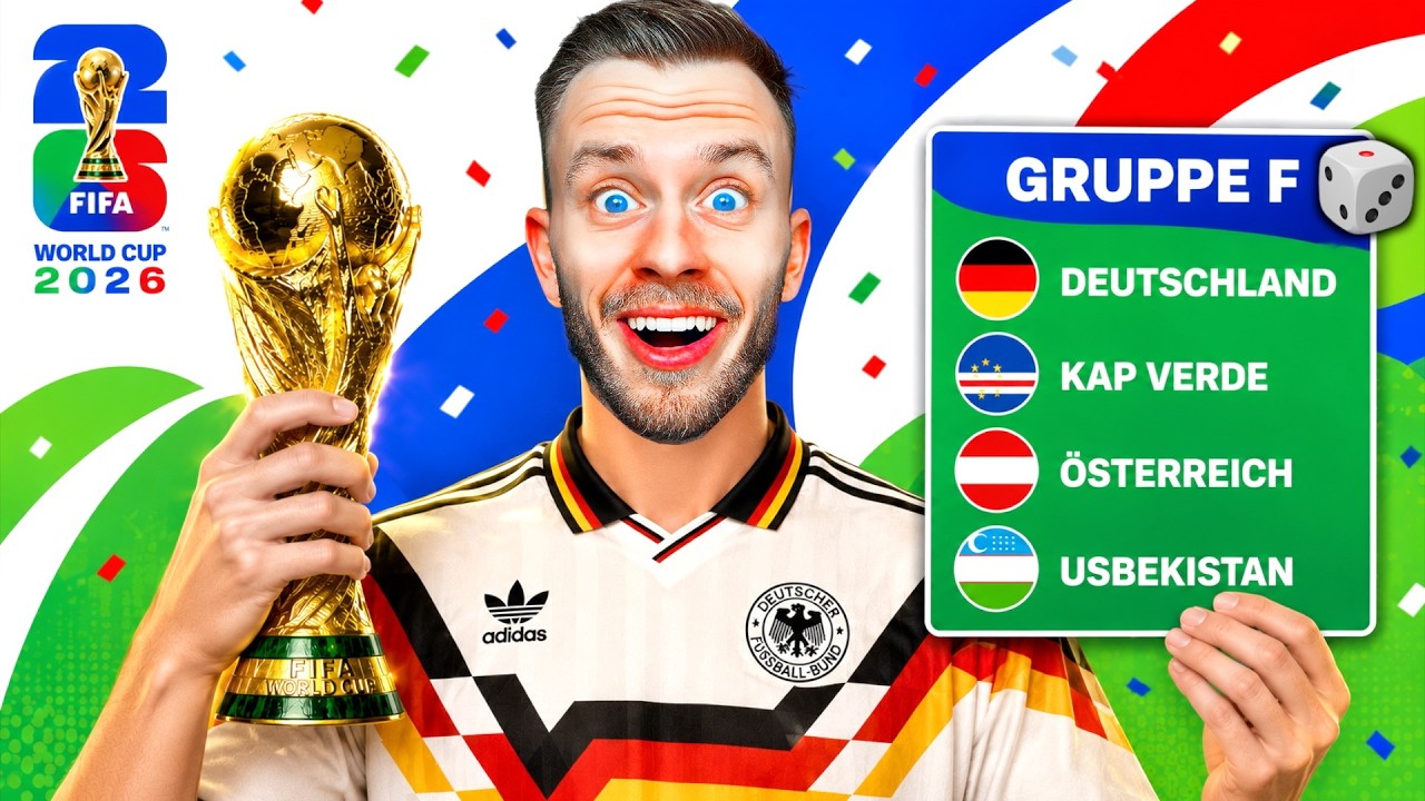 FUßBALL WM 2026 - ABER ALLE GRUPPEN sind ZUFÄLLIG! 🎲⚽️ (USA WM 2026)