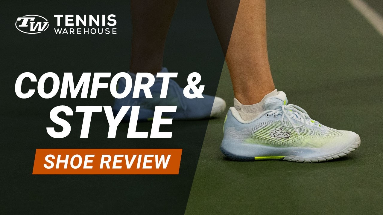 Plush Cushioning Meets Serious Stability | Lacoste AG-LT Pro Tennis Shoe Review