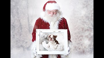 Santa With Picture Frame Tutorial