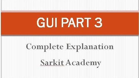 GUI part 3 | Java for beginners