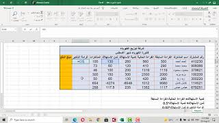 تصميم فاتورة الكهرباء برنامج اكسل screenshot 1