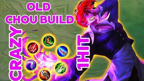 I FIGHTED PRO PLAYERS IN THE CLASSIC ( OLD CHOU BUILD 1 HIT 2024 ) Mobile Legends