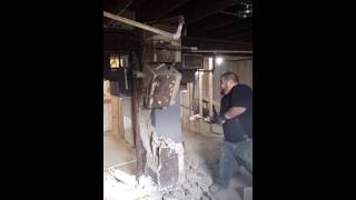 Learn to take a chimney down like a boss!