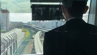 相対速度 平和島駅で行われる東京モノレールの路線切り替え