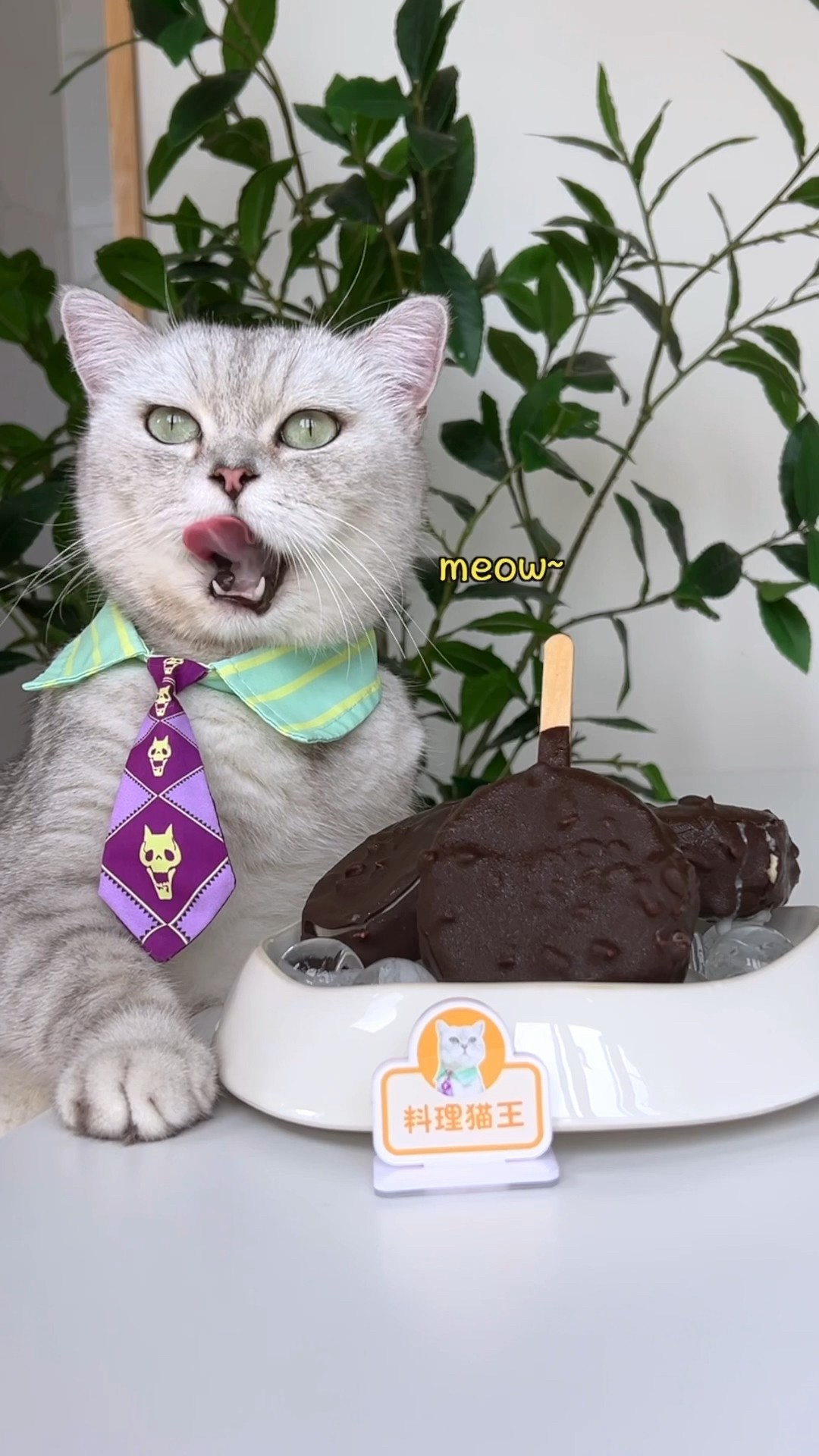 ?DIY Choco-Peach Ice Cream In A Bottle!?? #catsofyoutube #foodlover #tiktok
