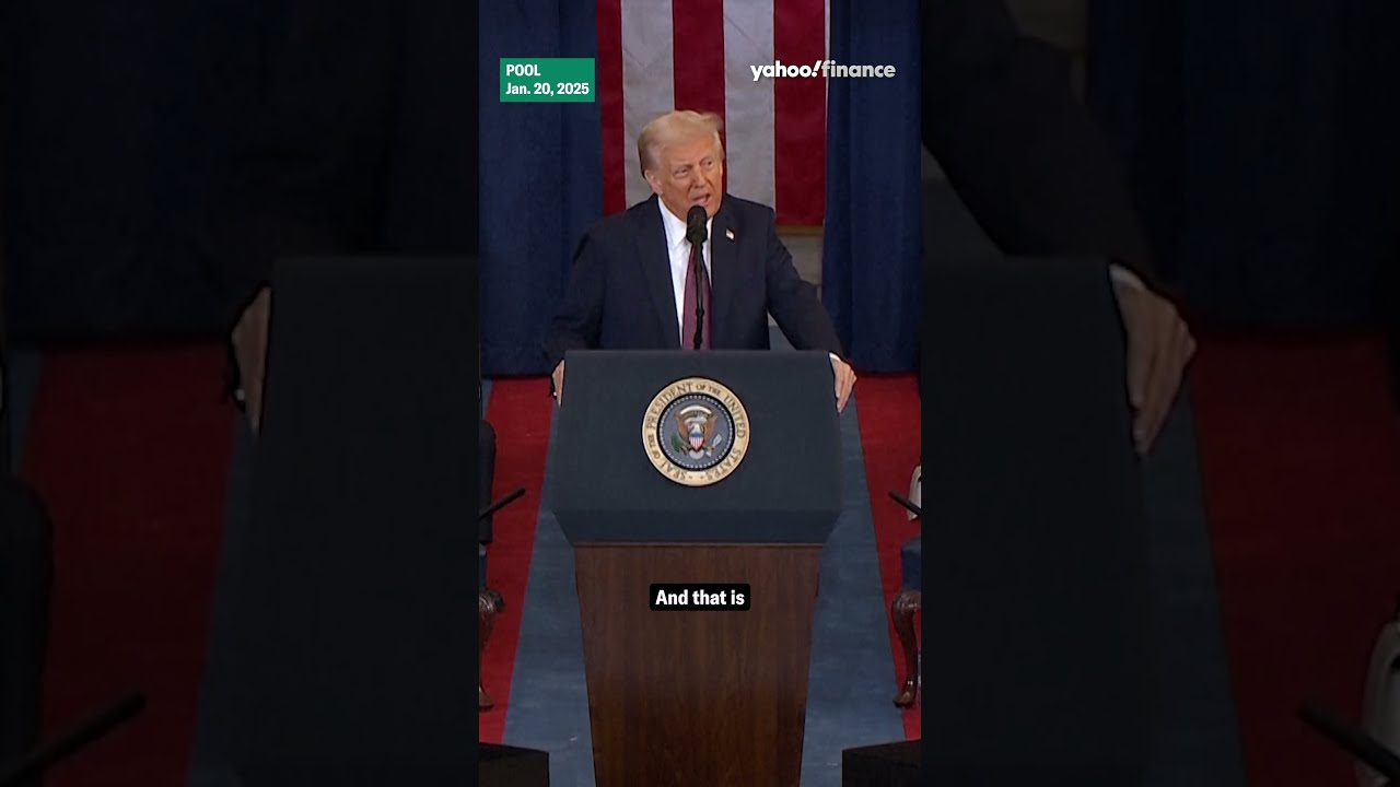 President Trump Announces Series Of Historic Executive Orders Shorts Inauguration