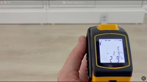 STONEBROOK 4-in-1 Laser Tape Measure, High-Precision Digital Distance Meter with Cross-Line Laser