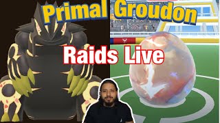 Hosting Primal Groudon Raids