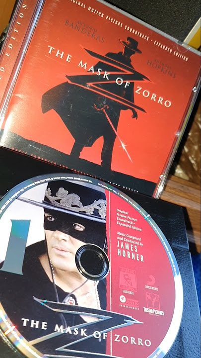 THE MASK OF ZORRO James Horner #lalalandrecords #themaskofzorro #jameshorner jameshor