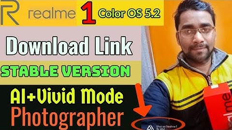 Realme 1 Update | Download Link Color OS 5.2 Manually | Atul Tec