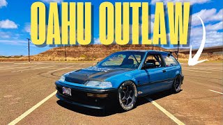 Oahu Outlaw: EF Hatch with a K-Series Heart!!!