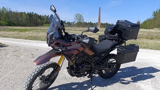 Junak / Cyclone RX2 parę uwag po 900km i dalej w drogę 