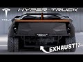 Tesla cybertruck hybrid hardcore modified bodykit concept by zephyr designz 4k