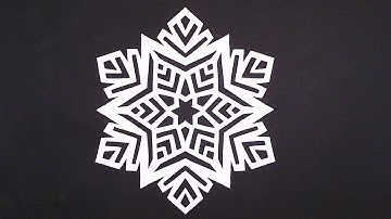 Paper snowflake tutorial! Snowflakes DIY