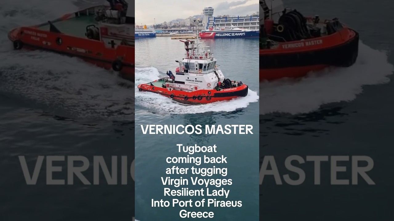 Vernicos Master, Greece #travel #cruise #tugboat