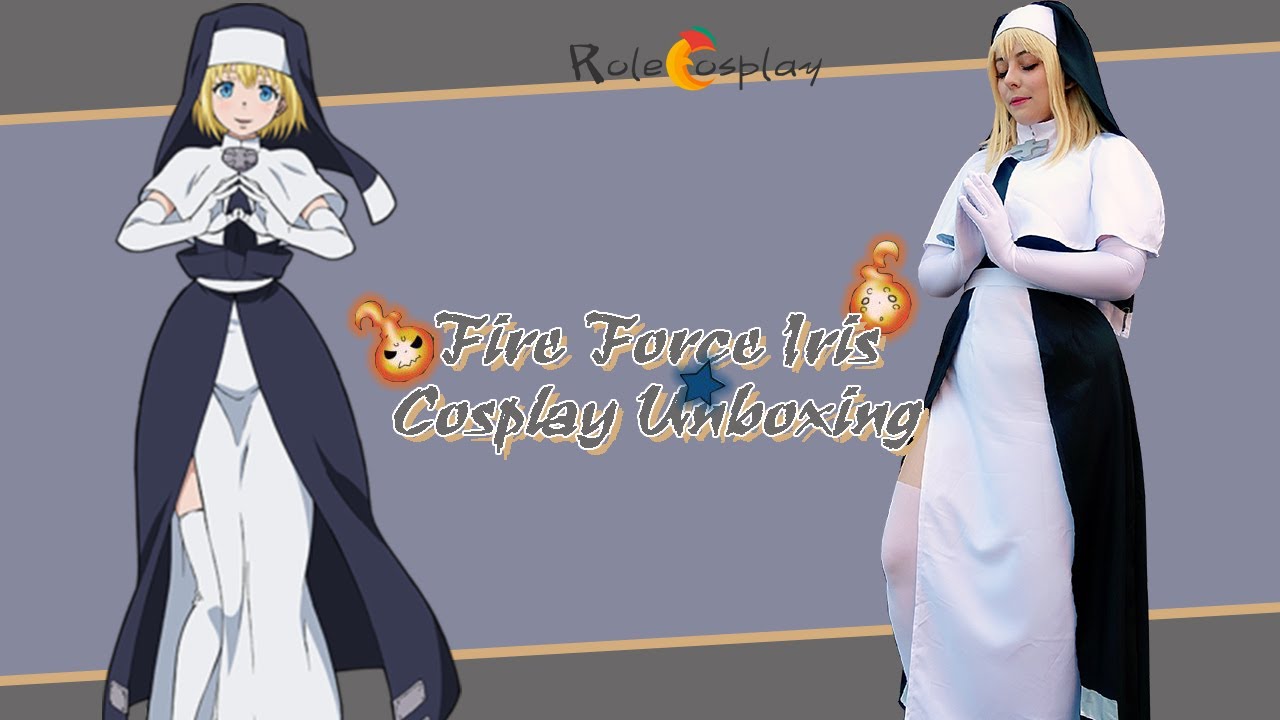Fire Force Iris Cosplay Unboxing｜Rolecosplay & Fery Lullaby