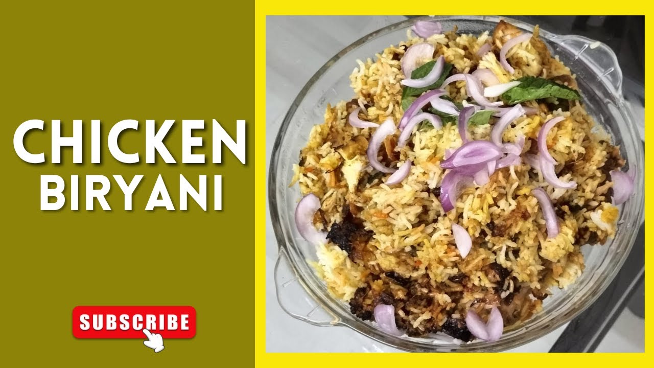 Chicken Biryani (Pressure Cooker) YouTube