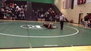 2016 1215 Daniel vs Easley... for the PIN... with a LEG CRADLE!!!