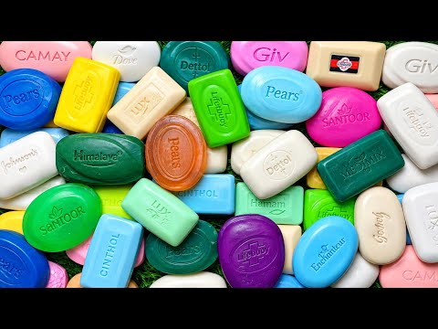 Soap opening haul noise ASMR satisfying video satisfying video unpacking video😲