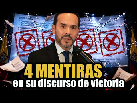 ⁣🚨 4 mentiras que dijo Abelardo de la Espriella en su discurso de victoria