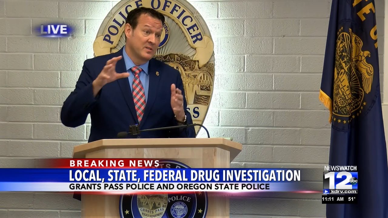 Police shut down drug trafficking ring in Grants Pass - YouTube