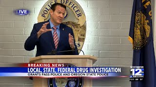 Police shut down drug trafficking ring in Grants Pass