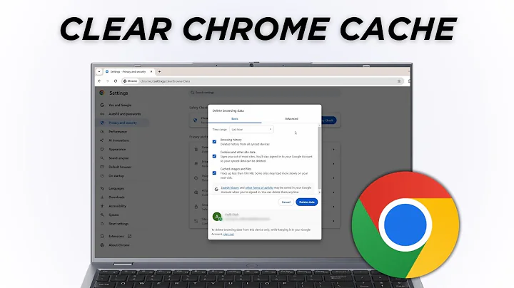How To Clear Cache in Google Chrome | Tutorial