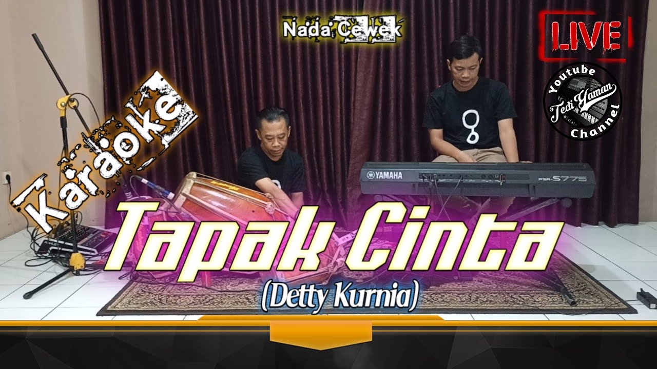 Tapak Cinta Karaoke Live Versi koplo bajidor