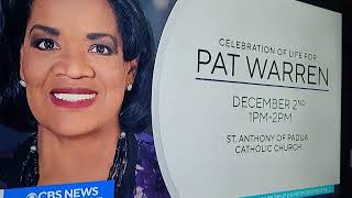 Memorial service announced for longtime WJZ political reporter Pat Warren