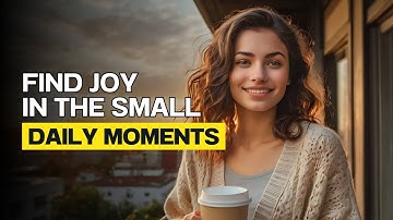 Find joy in the small daily moments