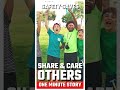 One minute Story |Always Care Others |ஒரு நிமிட கதை | Safety Saves | #shortsfeed