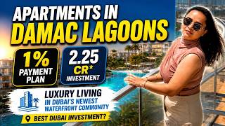 DAMAC Lagoons Apartment |1% payment plan | Invest from AED 1.1million
