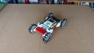 All-lego mecanum wheels