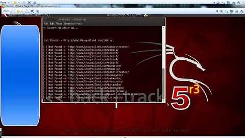 Finder  Admin Panel  in BackTrack (php) 2015