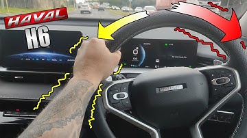 HAVAL H6 Emergency Lane Keeping - When the car WRESTLES YOU!