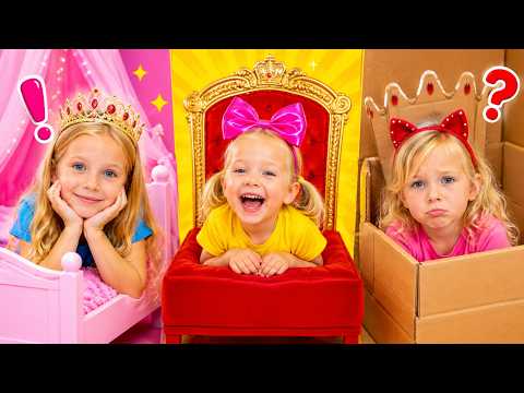 Funny Family Pretend Play 😂 Can Alisa, Sisters and Dad Win the Most Silly Challenge Ever Today?