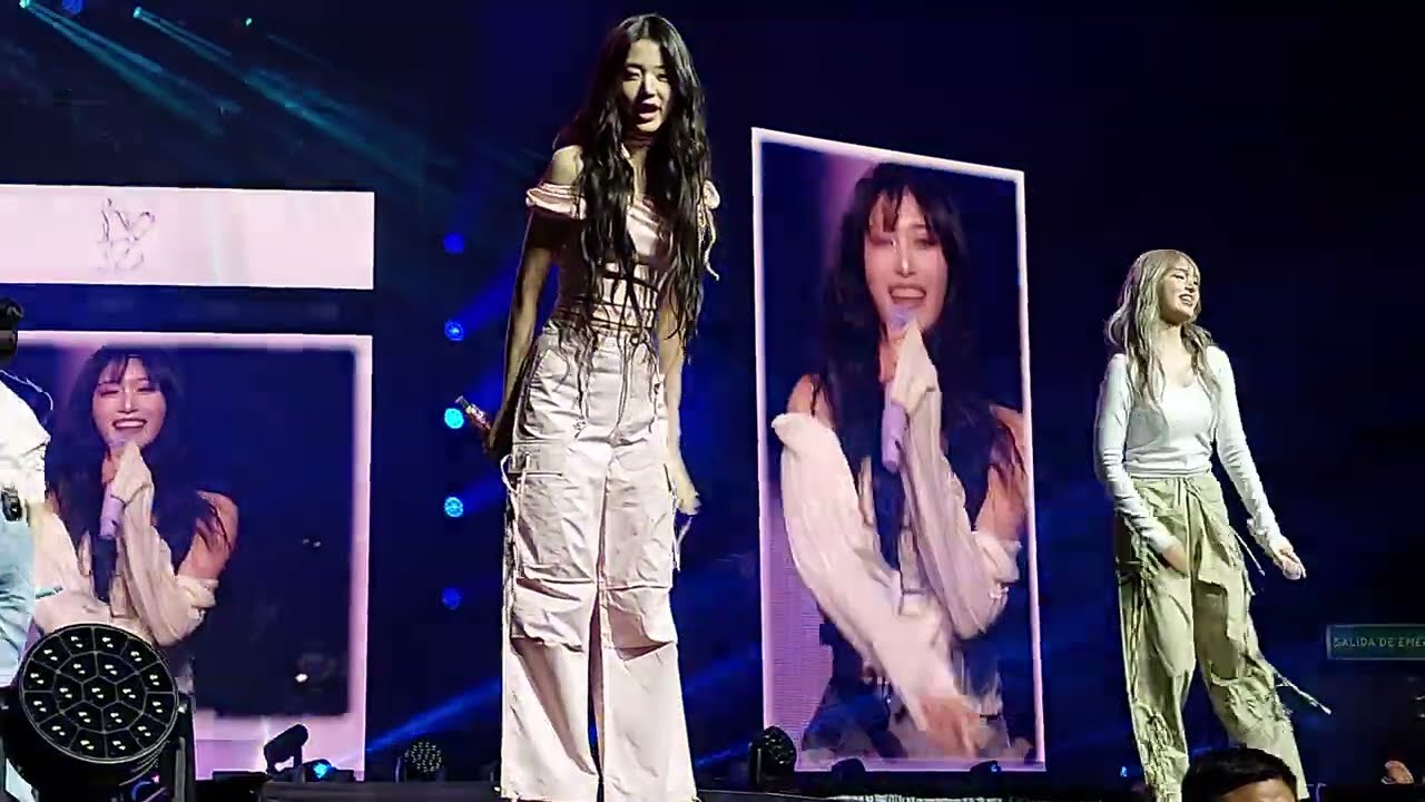 IVE Sound check Show What i Have en México Palacio de los deportes 2da parte 4k