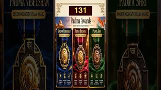 Padma awards 2026 #padmaawards2026 #trending #shortlearning #generalknowledge #facts