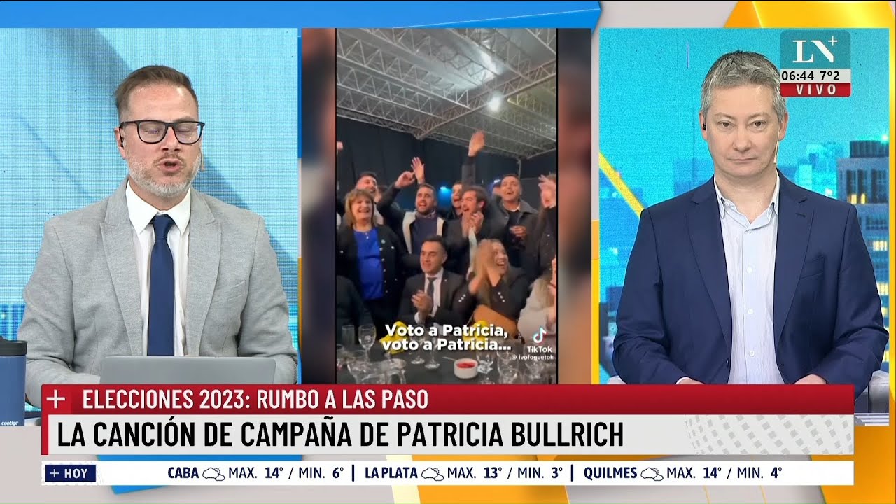 Elecciones 2023: La canción de campaña de Patricia Bullrich - YouTube