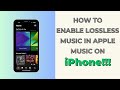 How to Enable Lossless Audio in Apple Music on iPhone