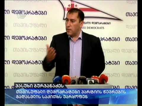 თავისუფალი დემოკრატები პარტიის წევრების გადასვლის საკითხს უარყოფენ