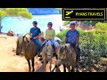 Horse Riding by the Beach , Menorca A Cavall, Cala Galdana, Ryans Travels