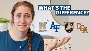 COAST GUARD VS. OTHER ACADEMIES || Similarities? Differences? Things to Consider