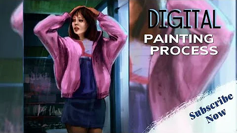 Digital Painting Process Explained