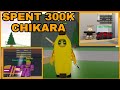 I SPENT 300K CHIKARA SHARDS!! BUT VERY SAD :( !!!! Anime Fighting Simulator - Roblox - Part 19