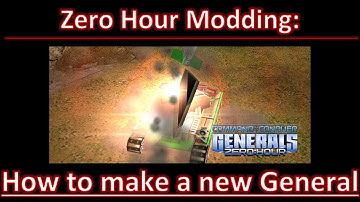 Zero Hour Modding: How to make a new General. Part 5