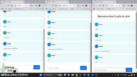 quick demo of a real-time web chat app - Spring Boot (WebSocket) & Angular